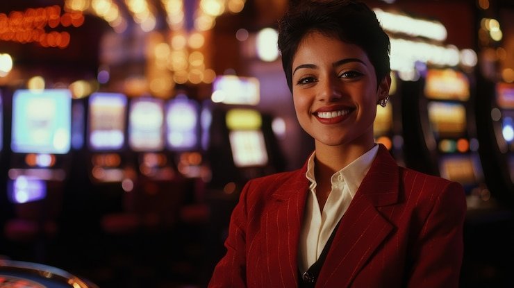 লাইভ ক্যাসিনো লবিতে প্রবেশের ধাপ দেখানো হচ্ছে